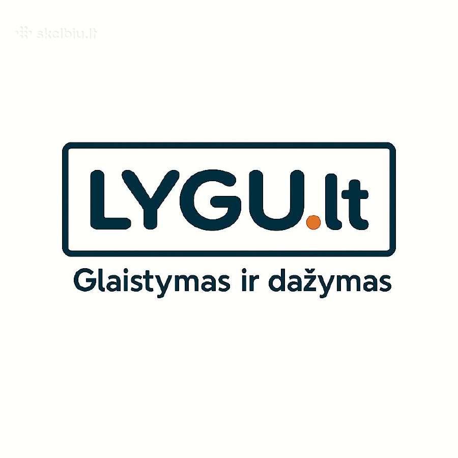 Sienų glaistymas ir dažymas