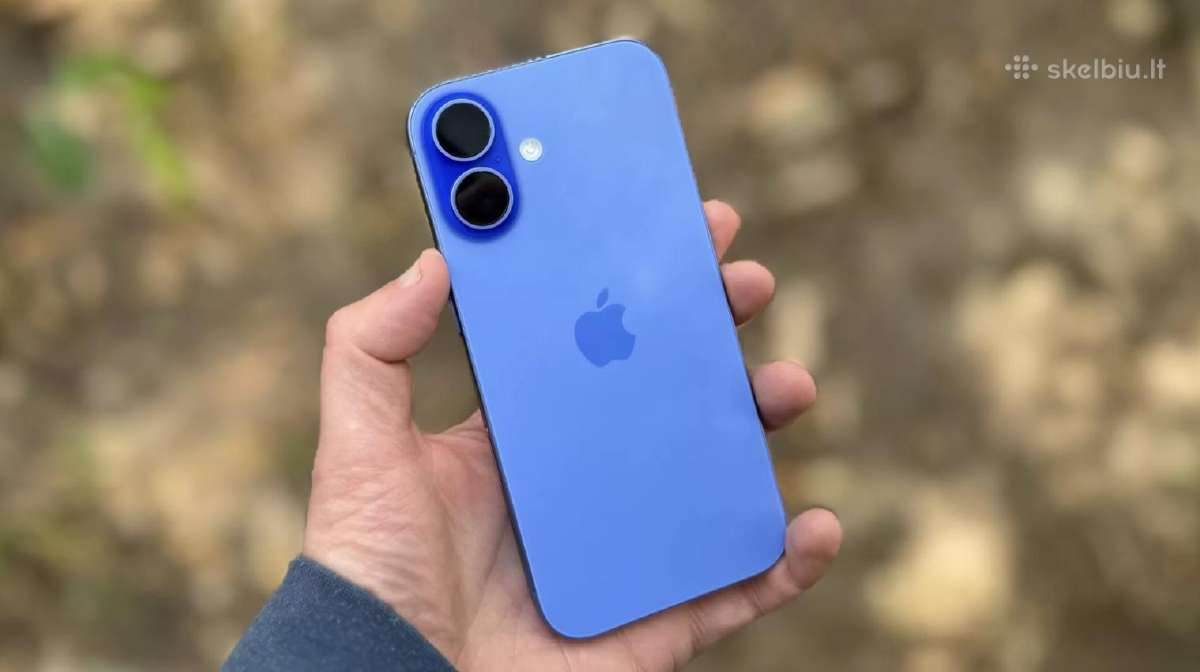 Perkame iPhone 16 - kaina per 1 min!