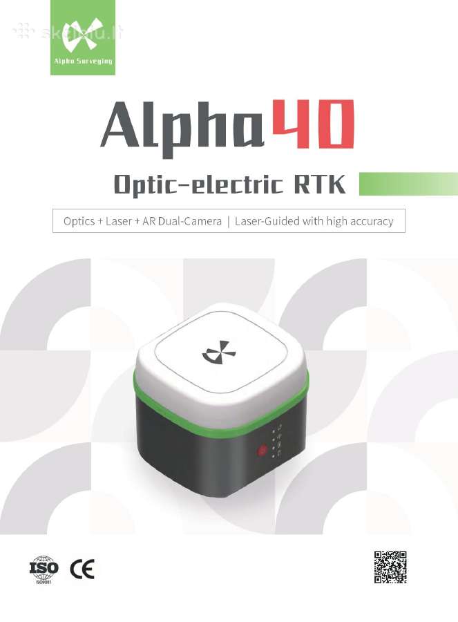 GPS imtuvas su lazeriu Alpha Zero - 2000eur! - nuotraukos Nr. 5