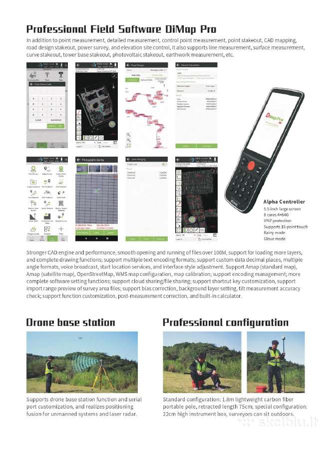 GPS imtuvas su lazeriu Alpha Zero - 2000eur! - nuotraukos Nr. 10