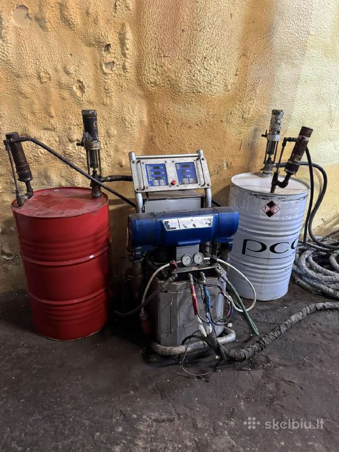Poliuretano putų purškimo įranga Graco Reactor e30