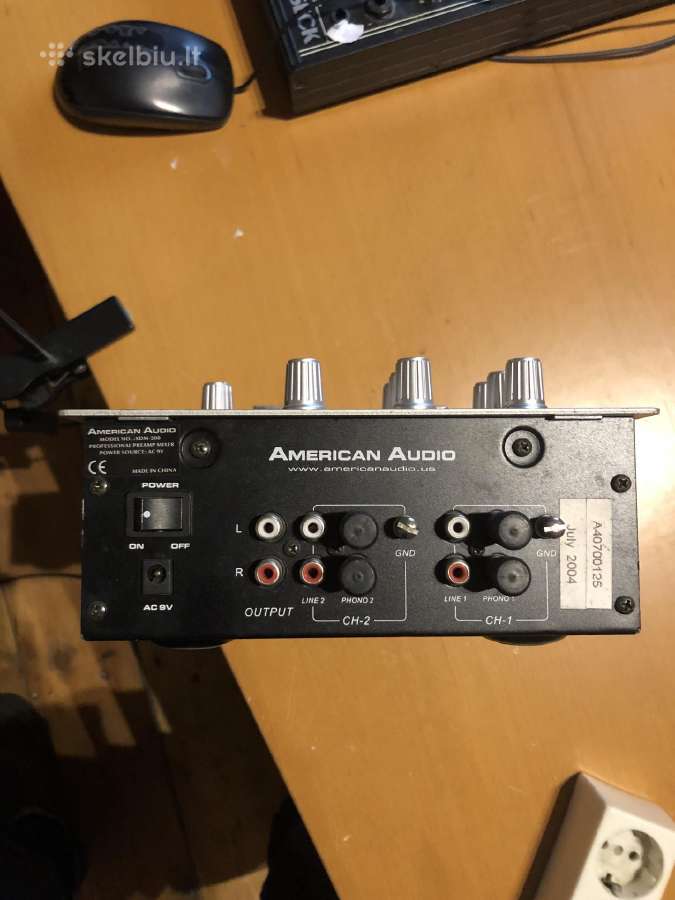 American Audio Xdm-200 - nuotraukos Nr. 2