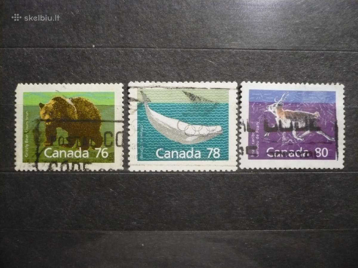 1989 - 90 m. Kanados žinduoliai