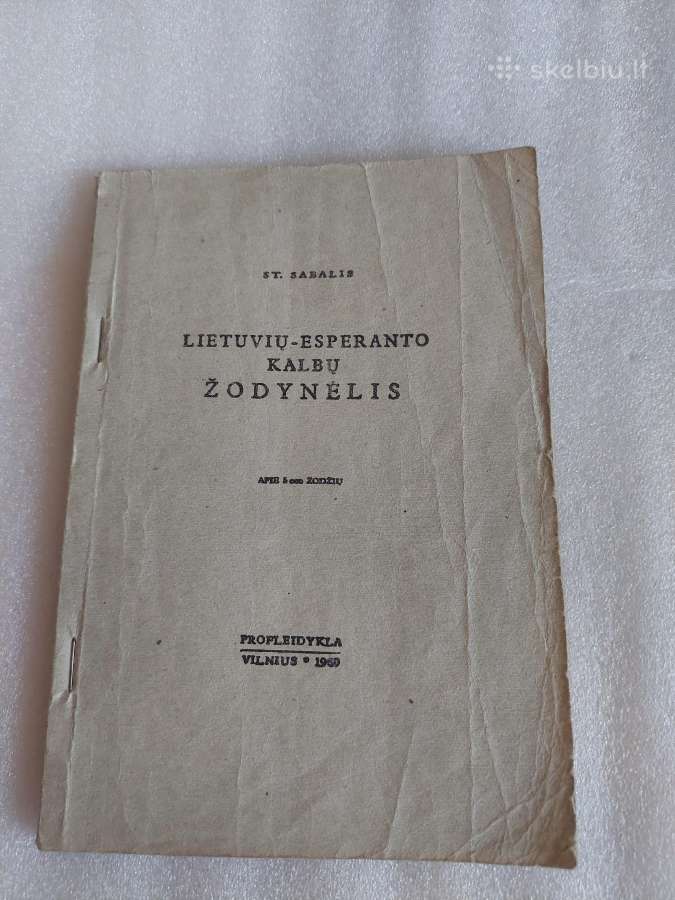 Lietuvių - esperanto kalbų žodynėlis