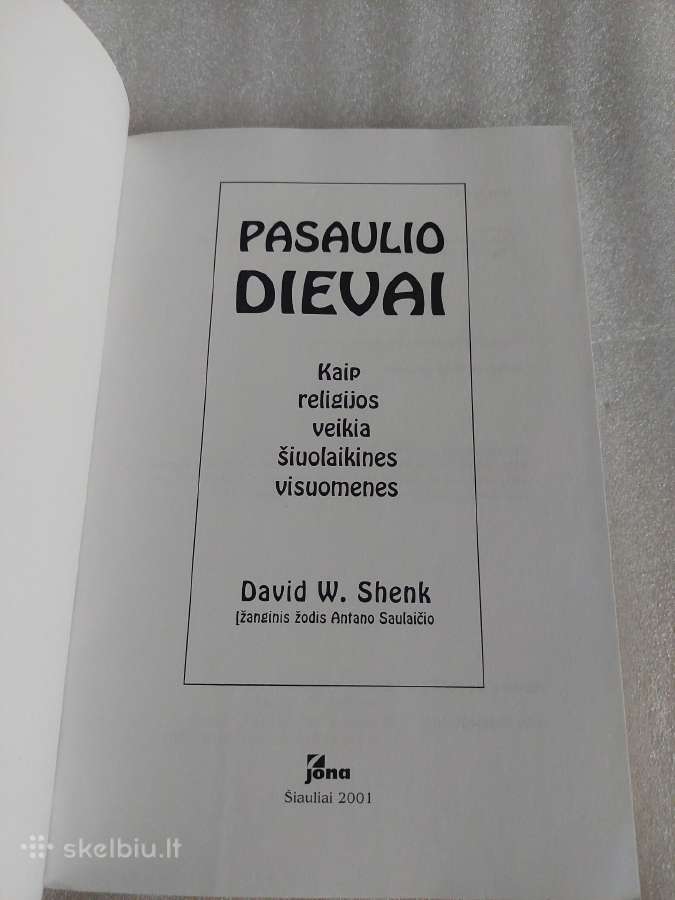 Pasaulio dievai - nuotraukos Nr. 2