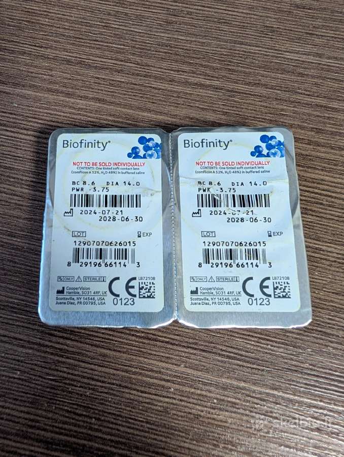 Coopervision Proclear kontaktiniai lesiai -3.75 - nuotraukos Nr. 4