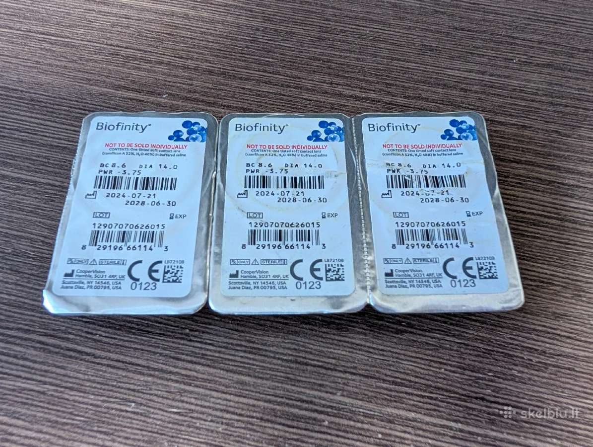 Coopervision Proclear kontaktiniai lesiai -3.75 - nuotraukos Nr. 8