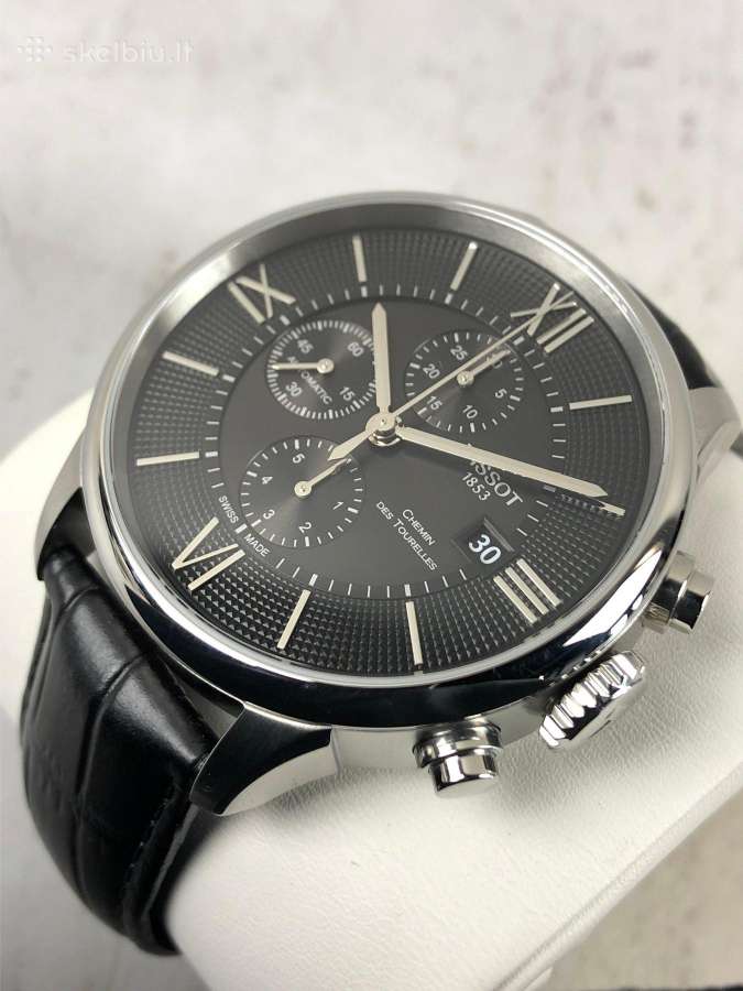 Naujas! Tissot Chemin Des Tourelles Chronogr. 44mm