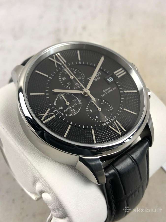 Naujas! Tissot Chemin Des Tourelles Chronogr. 44mm - nuotraukos Nr. 2