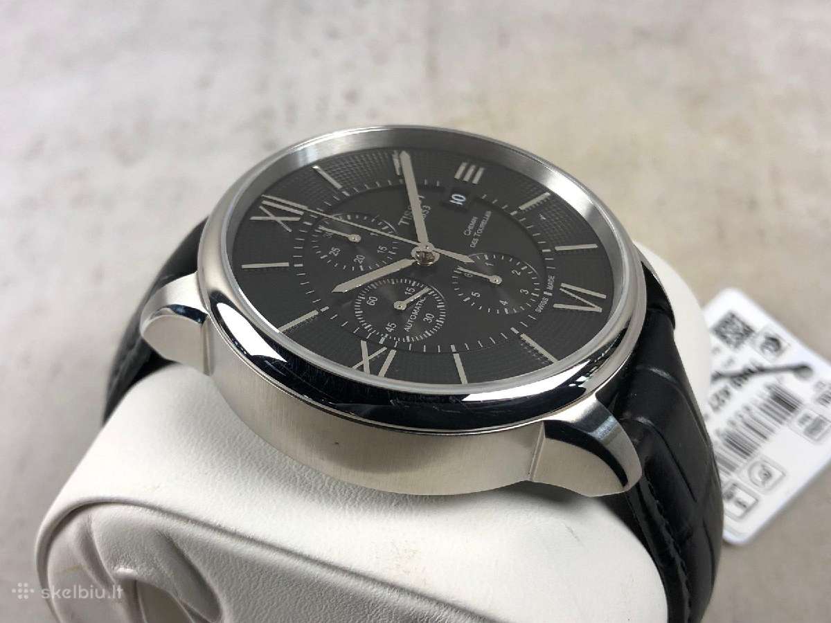 Naujas! Tissot Chemin Des Tourelles Chronogr. 44mm - nuotraukos Nr. 5