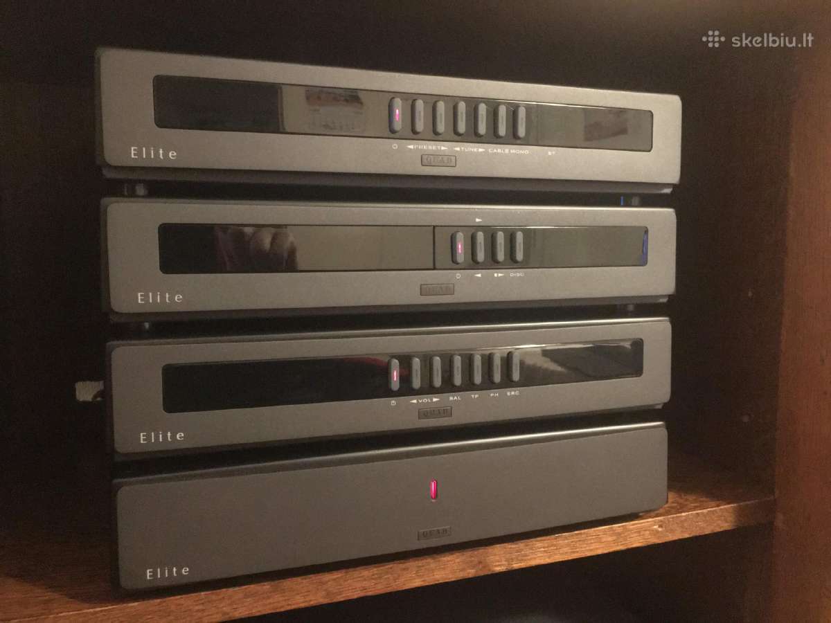 Quad Elite Series Komplektas - Amp/preamp/tuner/CD