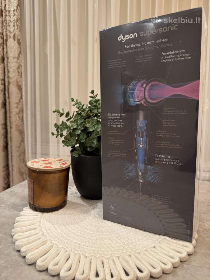 Dyson Supersonic Hd15 plaukų džiovintuvas - nuotraukos Nr. 5