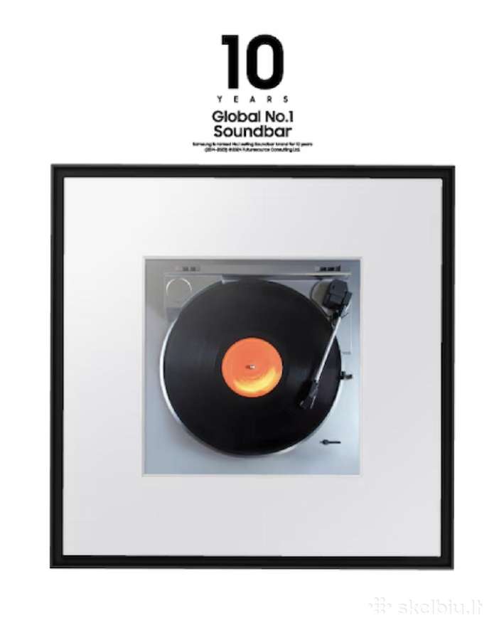 Samsung Music Frame Ls60d kolonėlė -supakuota.
