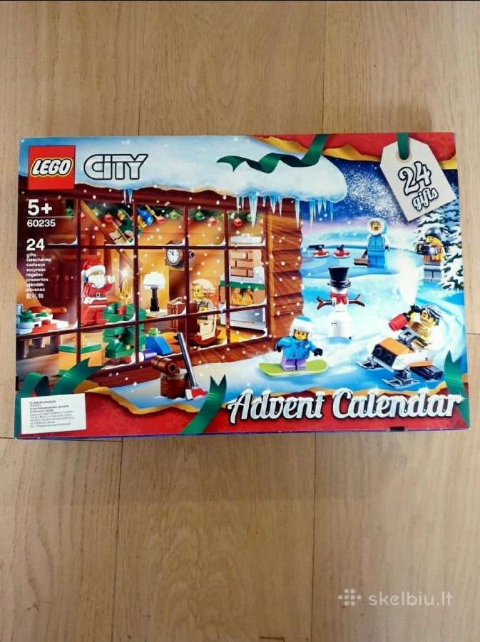 Naujas retas Lego Advento kalendorius 60235