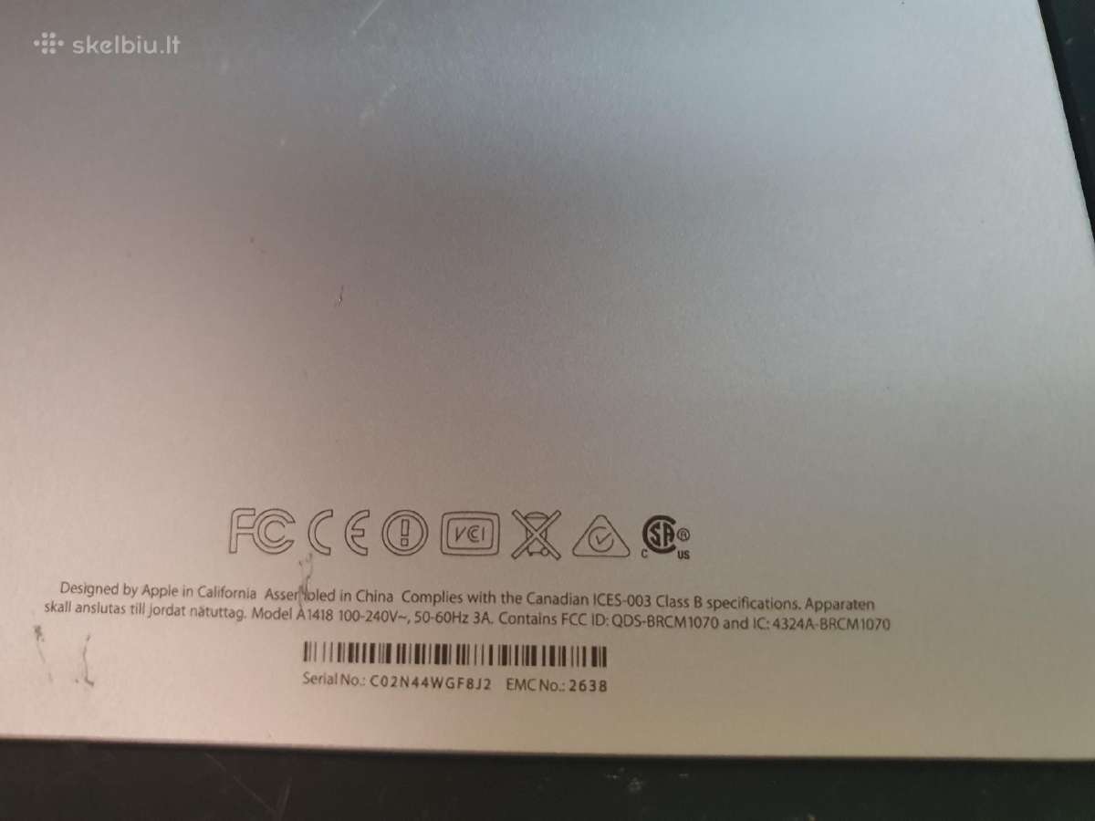 Apple iMac 21,5 colio - nuotraukos Nr. 5