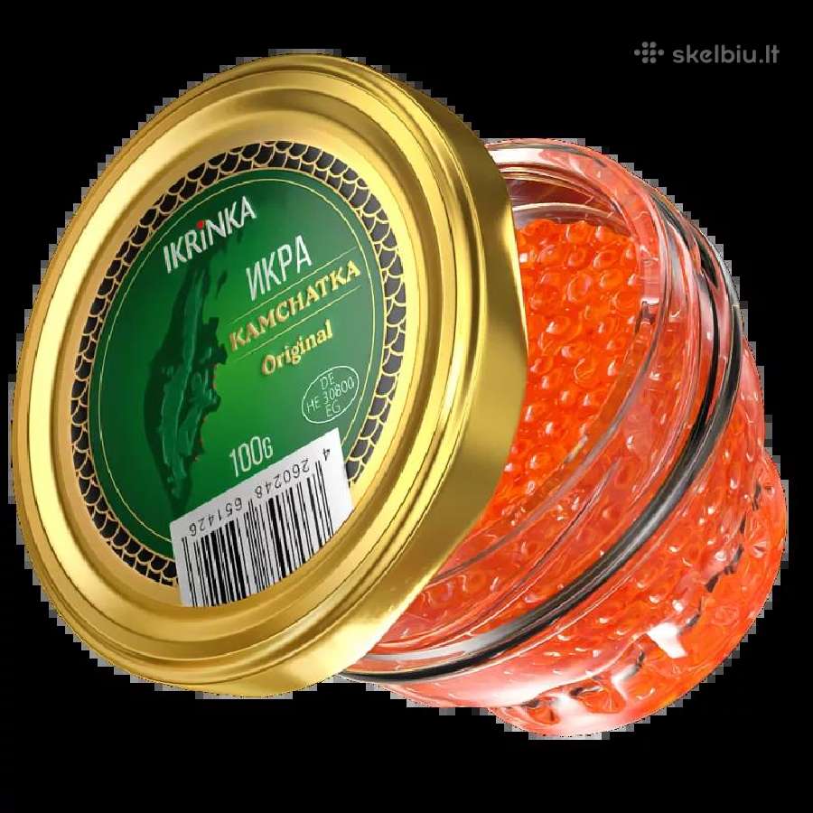 Raudonieji ikrai Premium 100g
