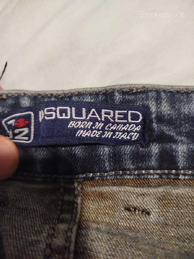 Dsquared2 džinsai prabangaus dizainerio - nuotraukos Nr. 4