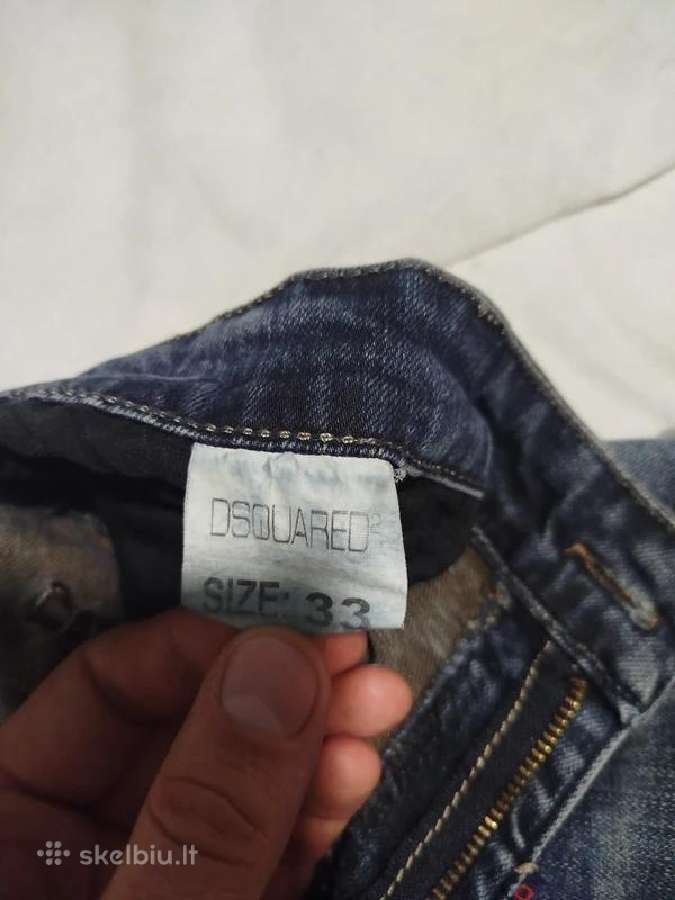 Dsquared2 džinsai prabangaus dizainerio - nuotraukos Nr. 5