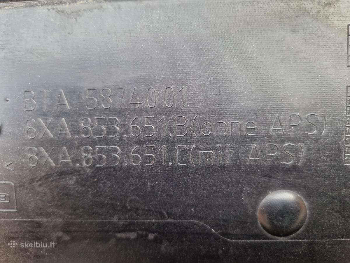 Audi A1 priekinės groteles - nuotraukos Nr. 6
