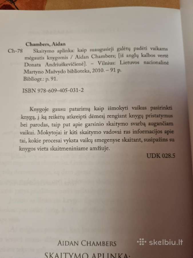 Skaitymo aplinka - nuotraukos Nr. 5
