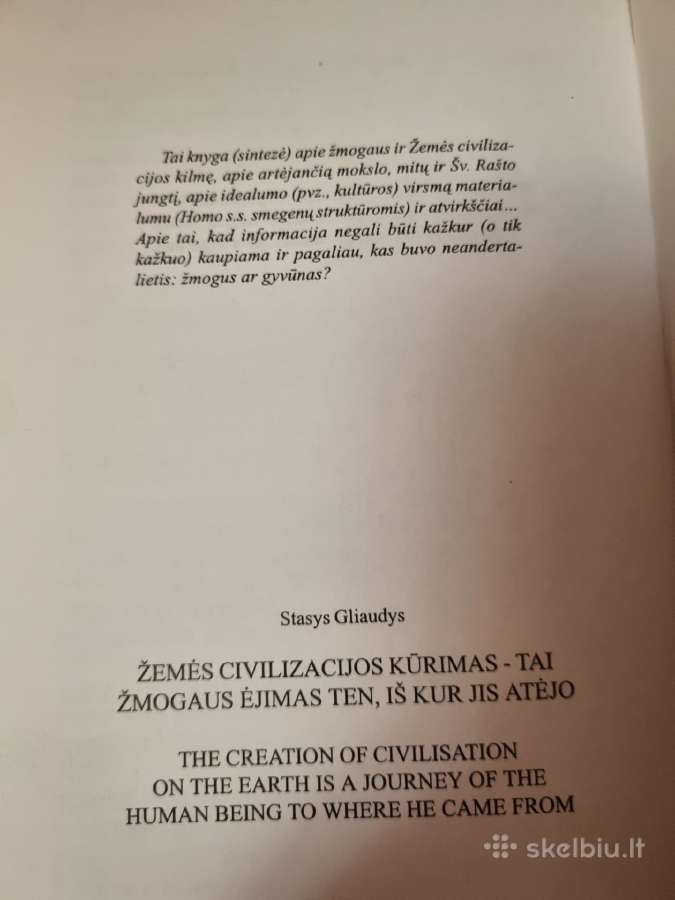 Žemės civilizacijos kūrimas - tai žmogaus ėjimas - nuotraukos Nr. 4