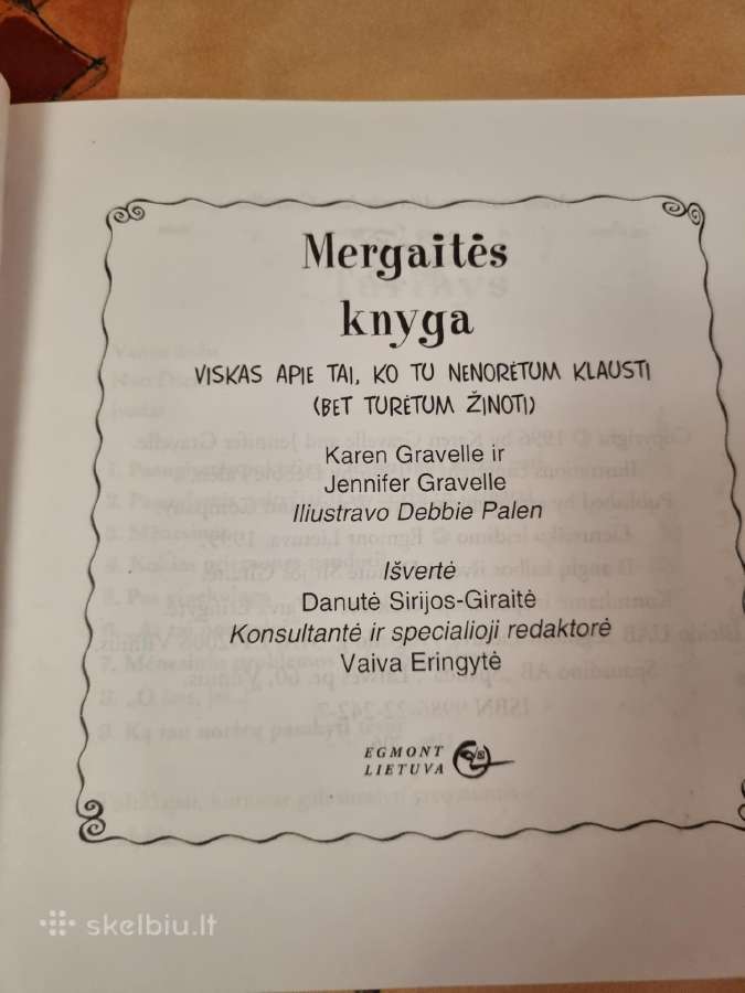 Mergaitės knyga - nuotraukos Nr. 2