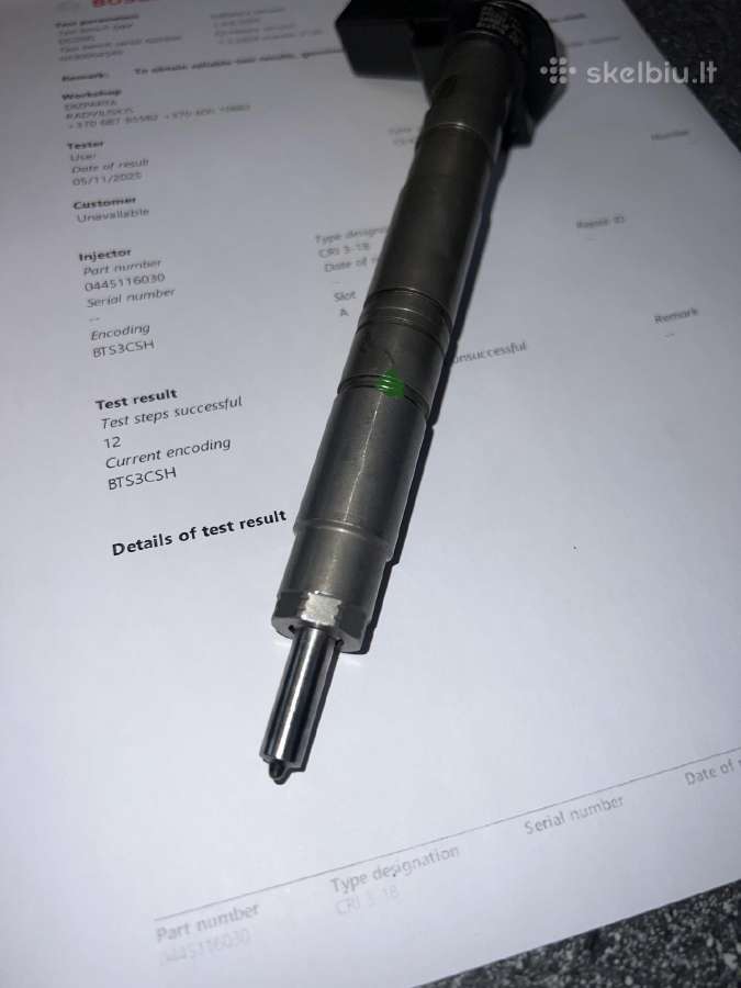 0445116030 03l130277 2.0 Tdi Purkstukai - nuotraukos Nr. 2
