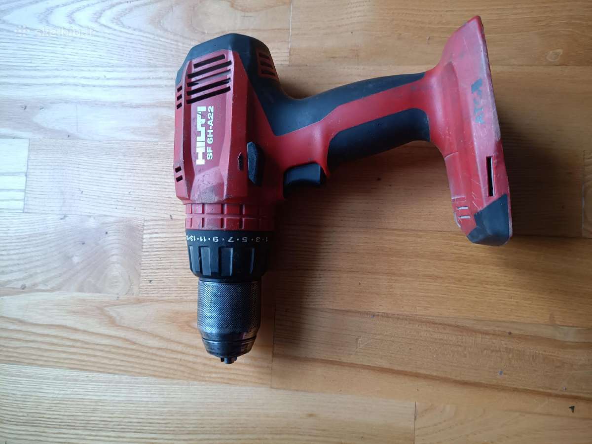 Hilti impaktai, suktukas, žibintas - nuotraukos Nr. 2