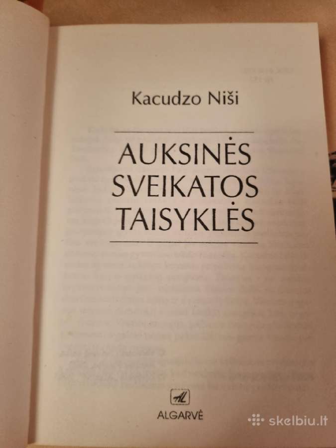 Auksinės sveikatos taisyklės - nuotraukos Nr. 2