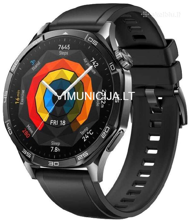 Huawei Watch GT 5 (46mm) (Naujas) + 6 mėn. garanti