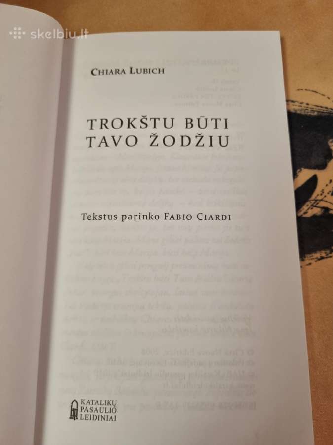 Trokštu būti tavo žodžiu - nuotraukos Nr. 2