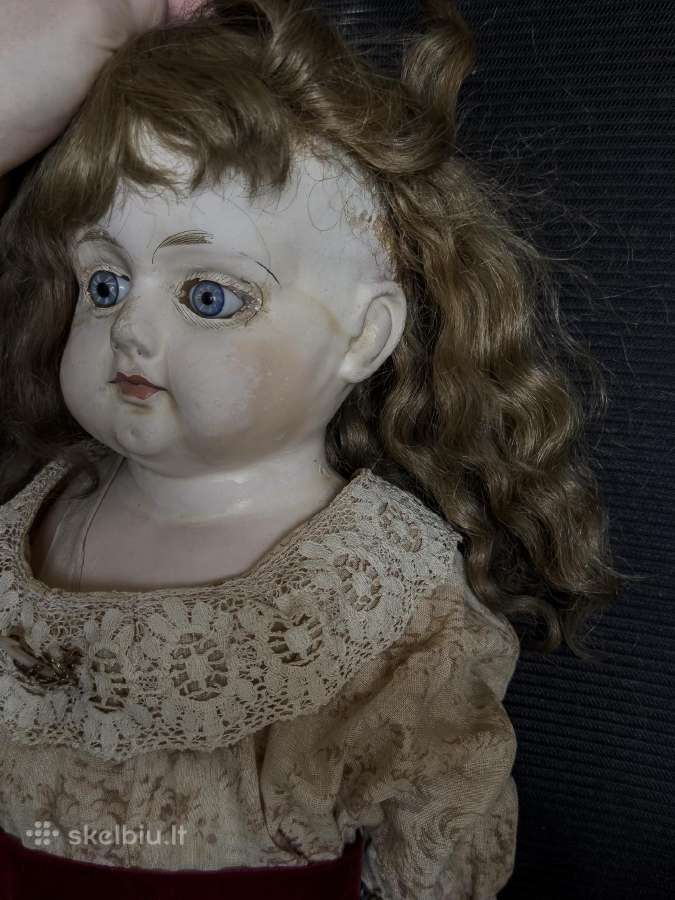 Antikvarinė papjė mašė lėlė - nuotraukos Nr. 4