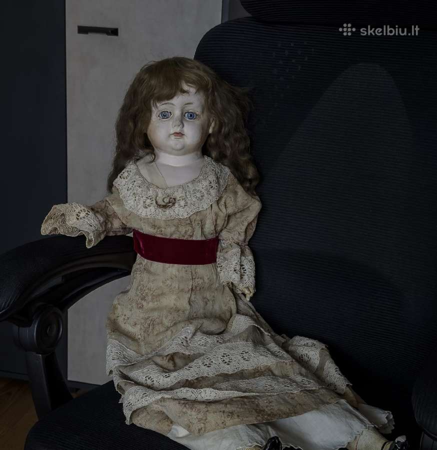 Antikvarinė papjė mašė lėlė - nuotraukos Nr. 6