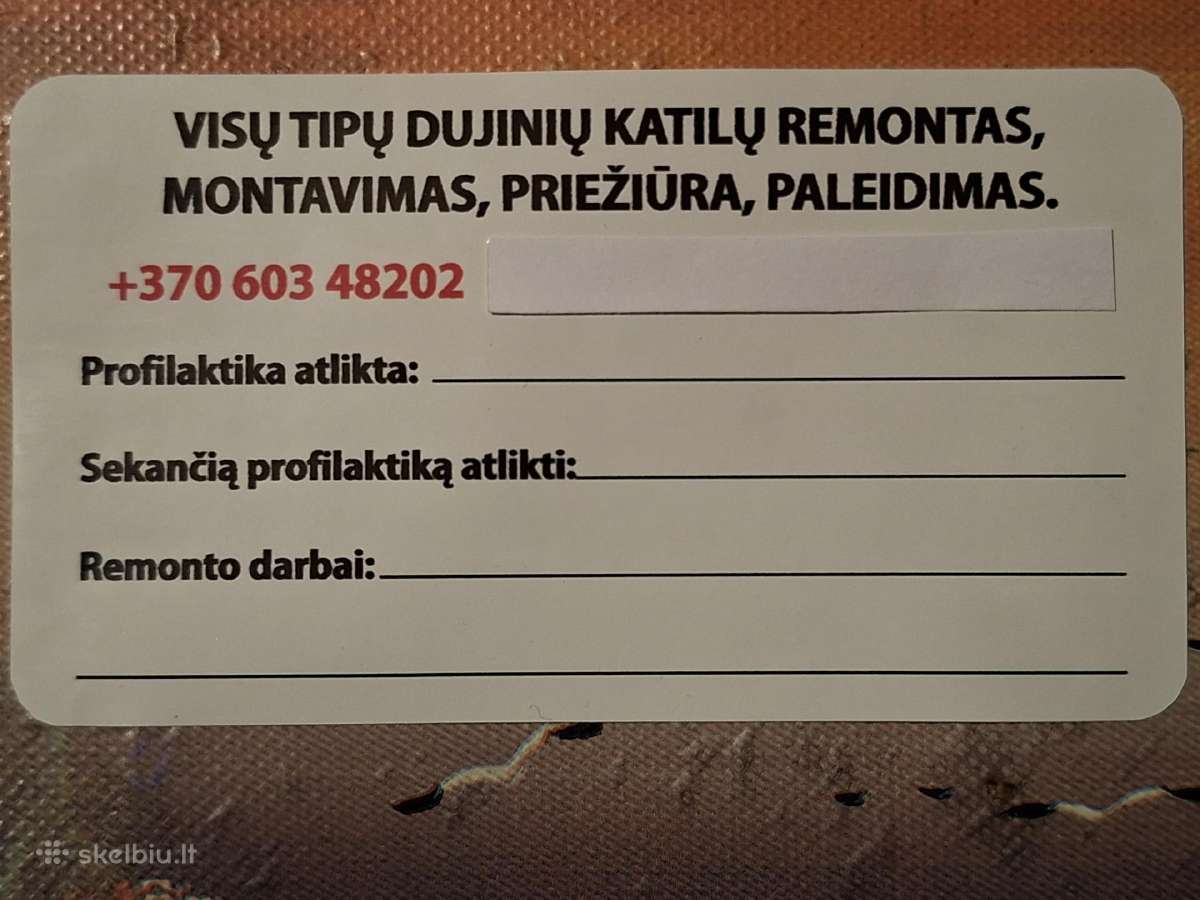 Dujinių Katilų Remontas-keitimas Kaunas. - nuotraukos Nr. 8