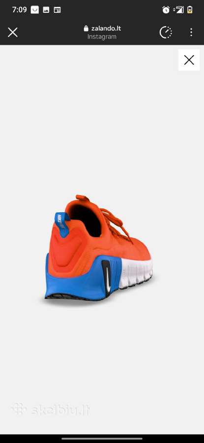 Nike free metcon 6 , 44.5 d - nuotraukos Nr. 3