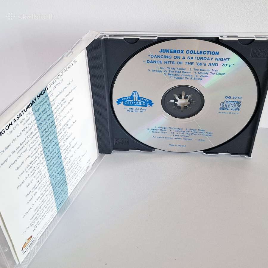 Dance Hits Of The 60's And 70's (CD, rinkinys) - nuotraukos Nr. 3