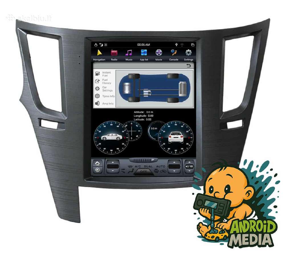Subaru Outback Legacy multimedijos / multimedia - nuotraukos Nr. 3