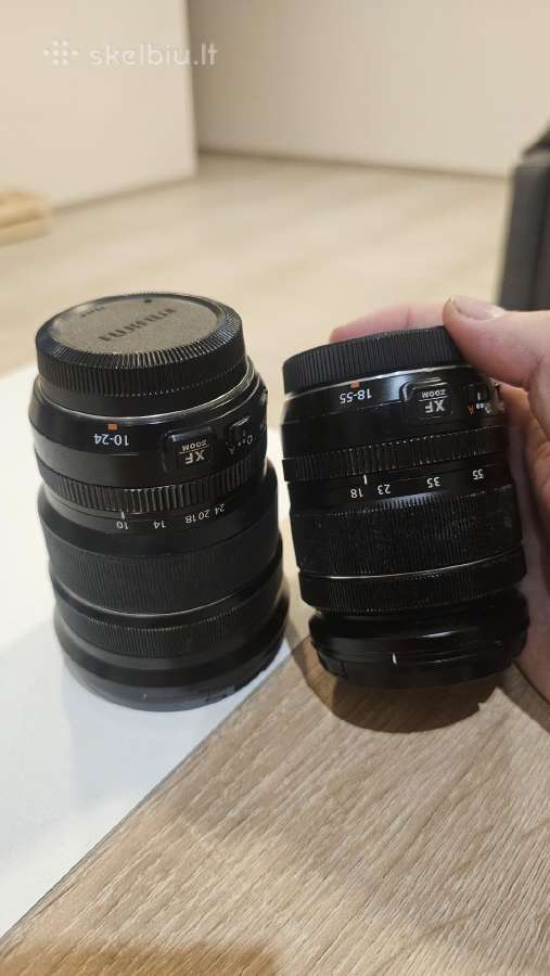 Fujifilm 18-55mm ir Fujinon 10-24mm