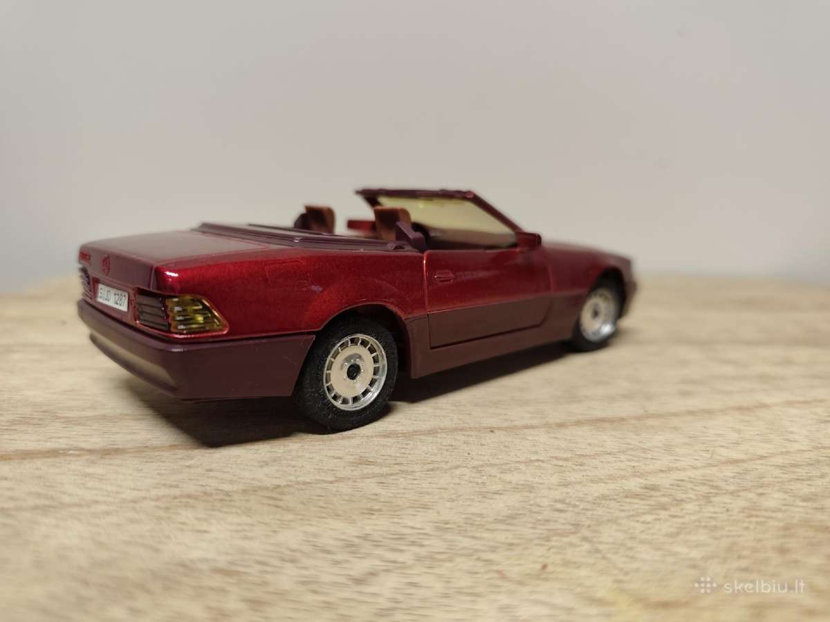 Mercedes Benz 500sl 1:24 - nuotraukos Nr. 3