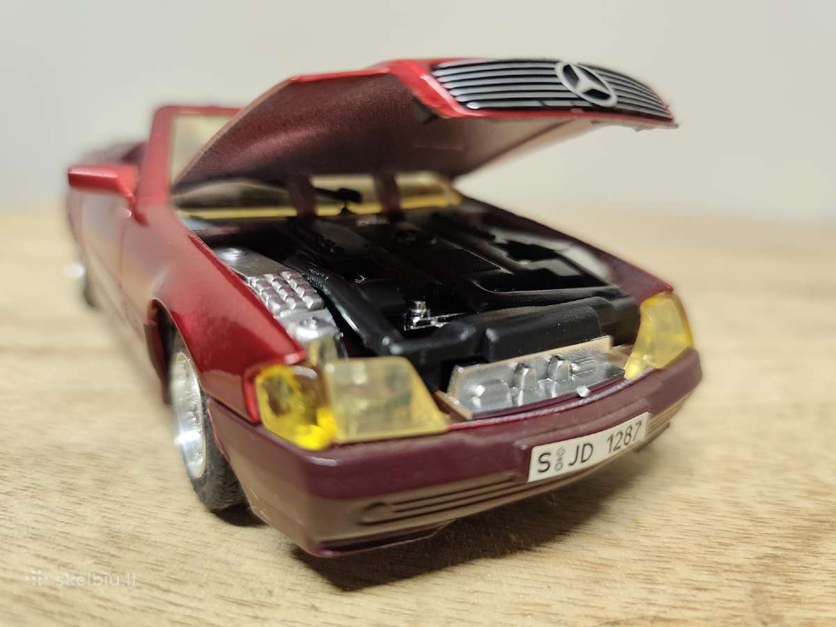 Mercedes Benz 500sl 1:24 - nuotraukos Nr. 5