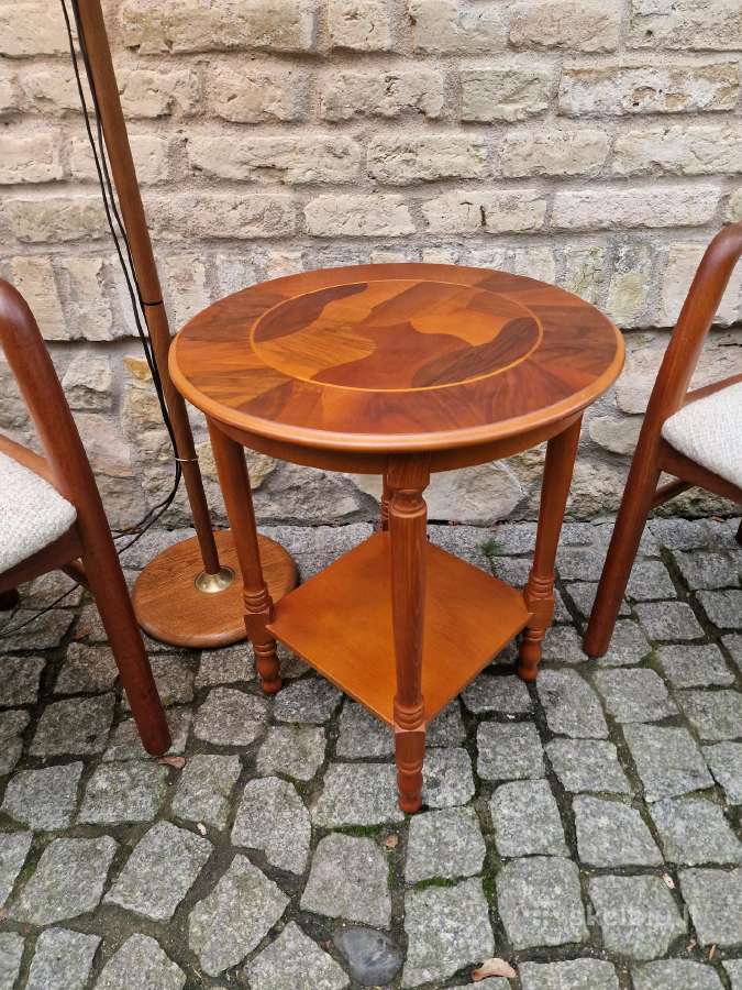 Vintažinis mid century tikmedžio staliukas - nuotraukos Nr. 7