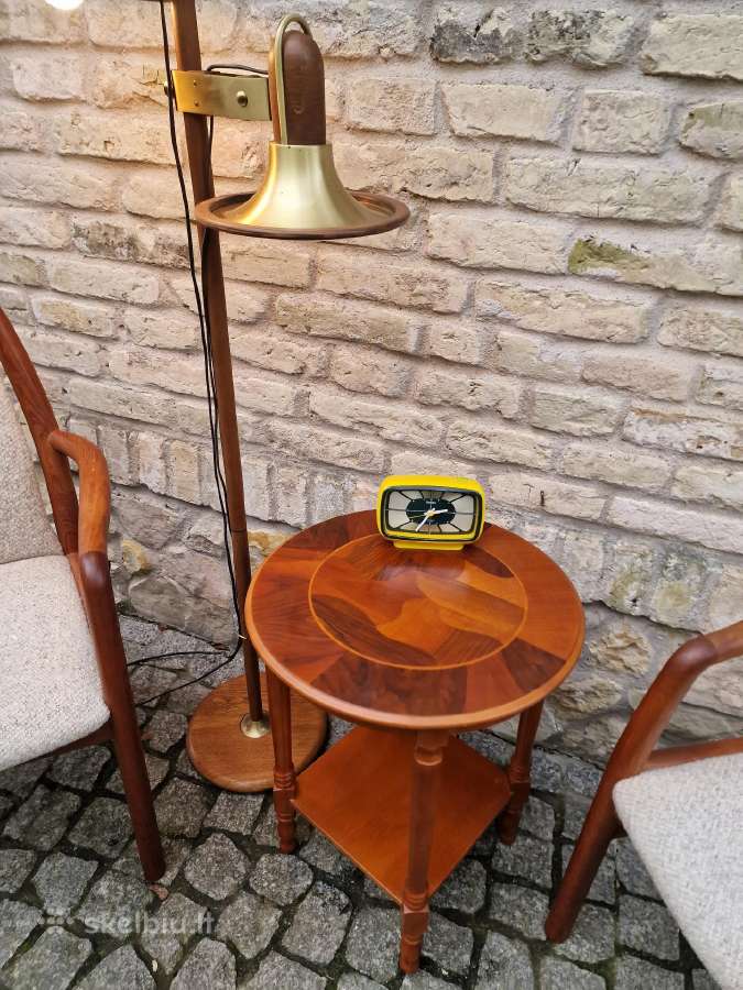 Vintažinis mid century tikmedžio staliukas - nuotraukos Nr. 30
