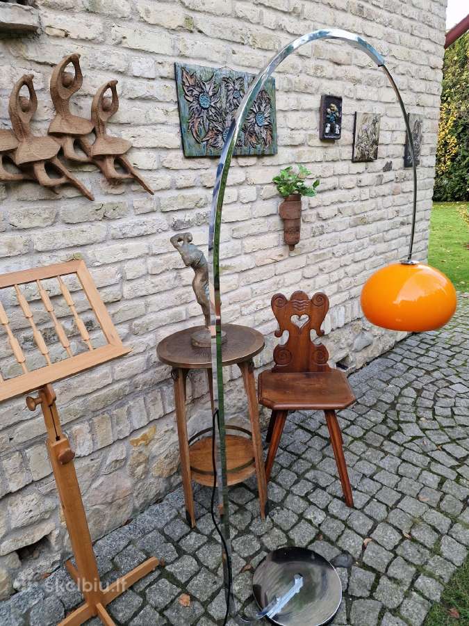 Vintažinis mid century Space Age arkinis toršeras - nuotraukos Nr. 15