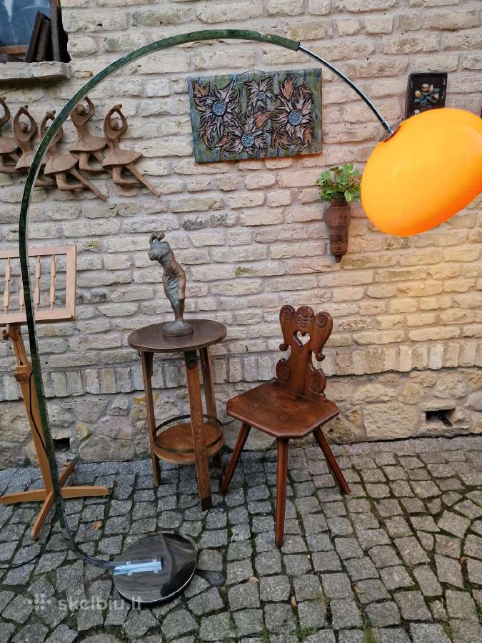 Vintažinis mid century Space Age arkinis toršeras - nuotraukos Nr. 17