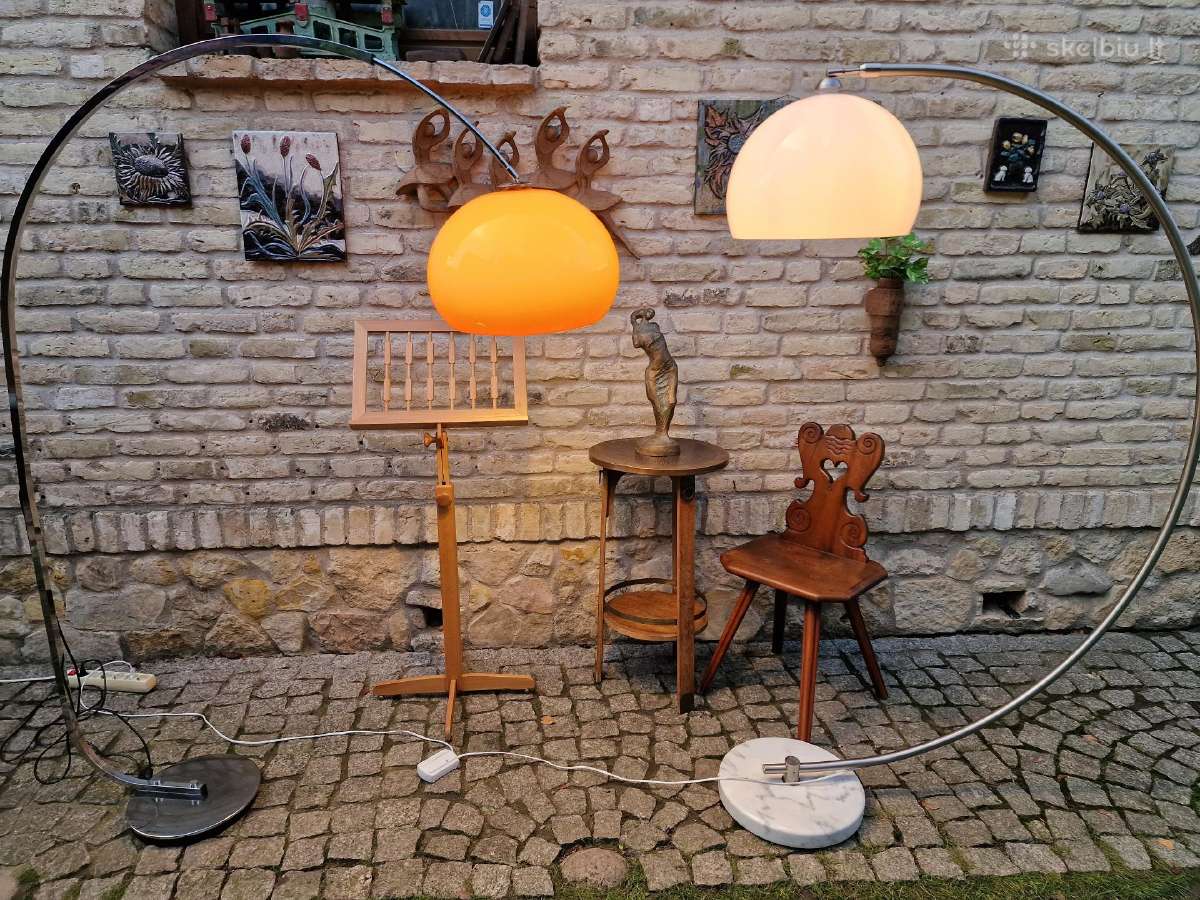 Vintažinis mid century Space Age arkinis toršeras - nuotraukos Nr. 29