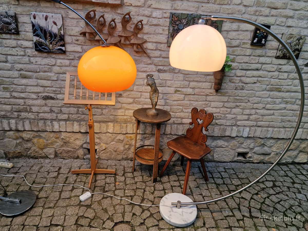 Vintažinis mid century Space Age arkinis toršeras - nuotraukos Nr. 31
