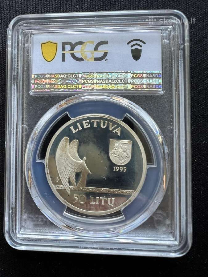 1995 m. 50 Litu - Ciurlionis Pcgs Pr 67 Dcam- Top - nuotraukos Nr. 2