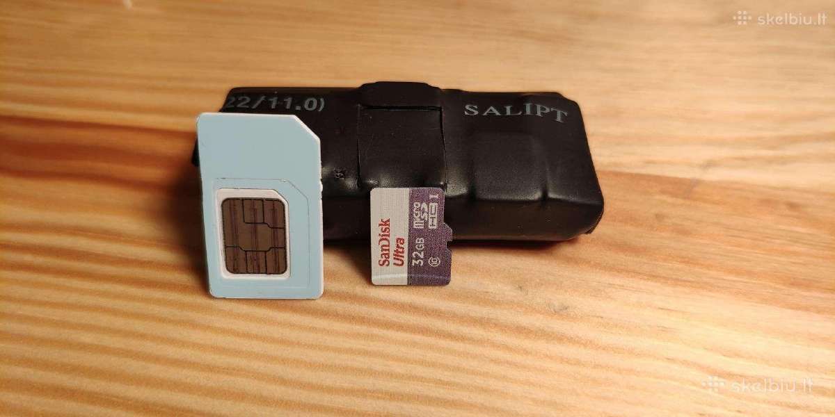 Gsm mini blakė atskambinanti, įrašanti su vietos - nuotraukos Nr. 3