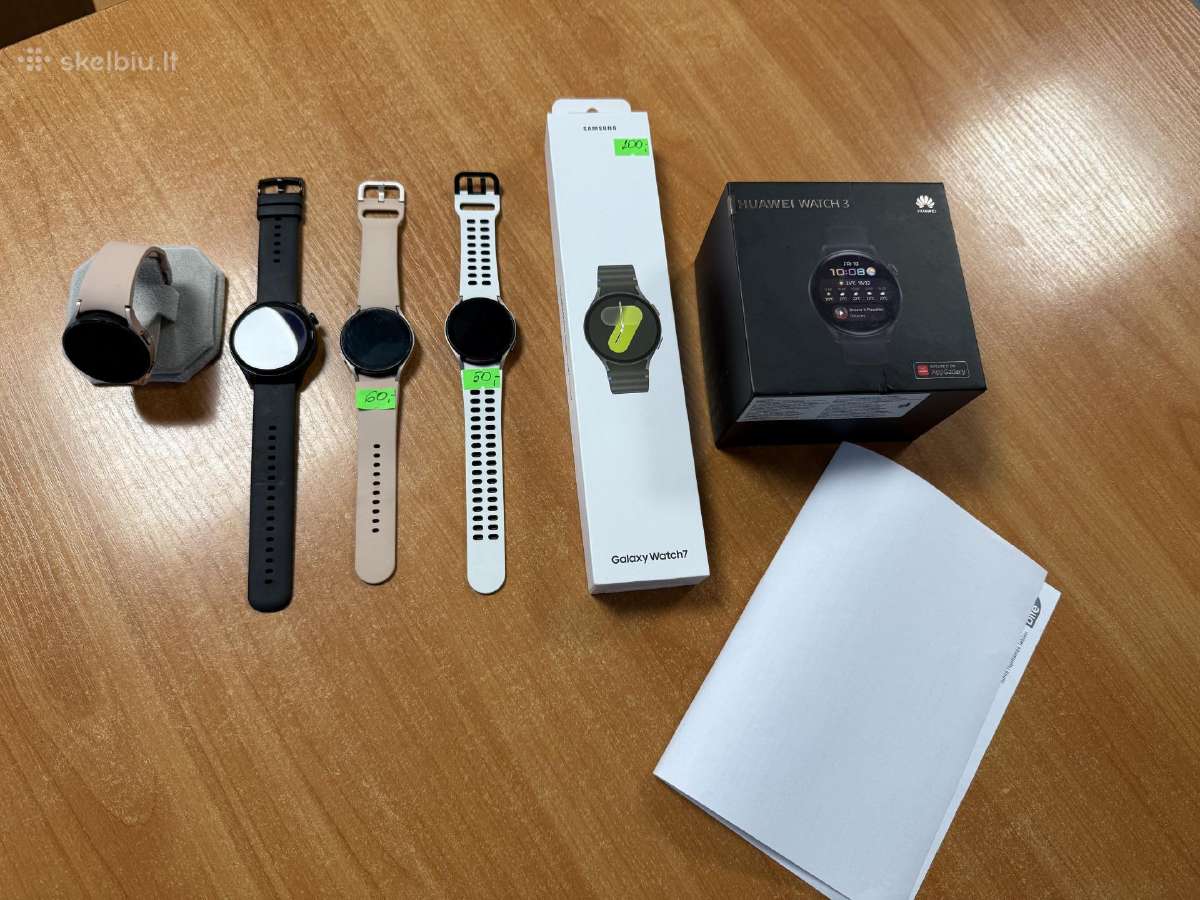Watch 7 Watch 4 watch 5 Huawei 3
