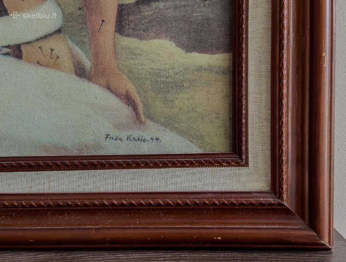 Frida Kahlo „Sutrupėjusi kolona“ paveikslo kopija - nuotraukos Nr. 2